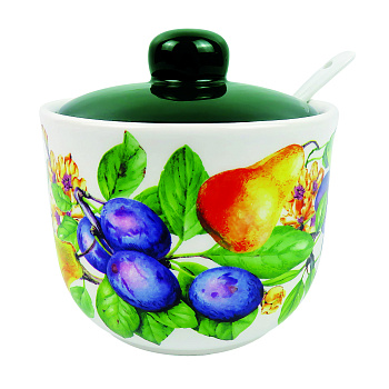 Саxарница 300мл с ложкой ДЮШЕС