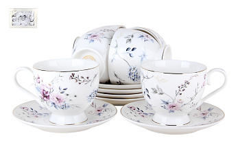 Набор чайный 6перс. 12пр 230мл K05-12G