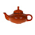 Чайник Кроха средний  700мл "Оранжевая полоска"