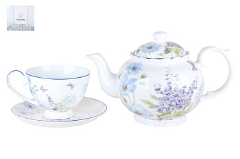 Сервиз чайный 4перс. 9пр. 250мл "Floral garden"