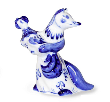 Скульптура "Лиса Патрикеевна" 12см