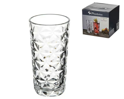 Набор стаканов ЭСТРЭЛЛА 4шт. 360мл