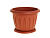 Горшок "Фелиция" терракотовый 10.4л d32см с поддонником