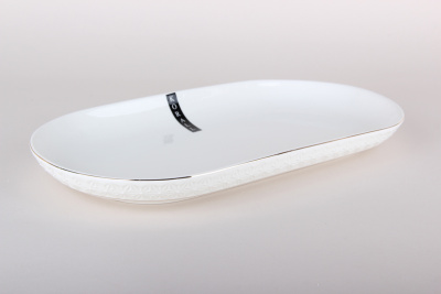 Блюдо овальное 32см Снежная королева