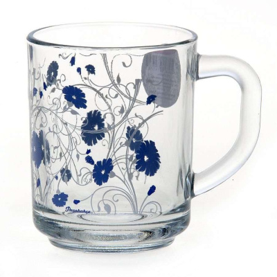 Кружка 250мл "Серенада синяя"