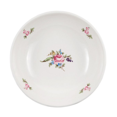 Тарелка глубокая 20см  "Мейсеновский букет"