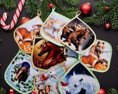 Прихватка Символ года 15*15