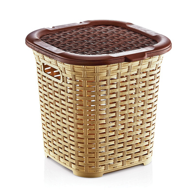Корзина многофункц  плетён. беж 15л  310*298*300мм