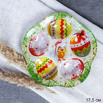 Тарелка для фаршированных яиц 17.5см