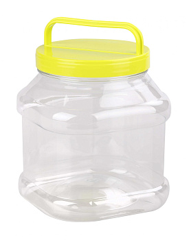 Бидон прямоугольный 3л ПЭТ