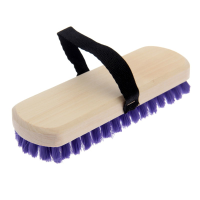 Щетка с ремешком береза колодка 220х75х18 ворс жесткий 20мм 94 пучка 1с16-30