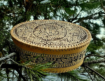 Батонница Бабочка в цветах 27*18*11.5см