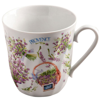 Кружка 350мл "Лаванда" ф.Витая Кружка 350мл "Лаванда" ф.Витая