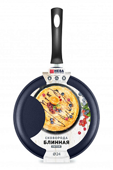 Сковорода блинная 24см blue литая антипр. покрытие Сковорода блинная 24см blue литая антипр. покрытие