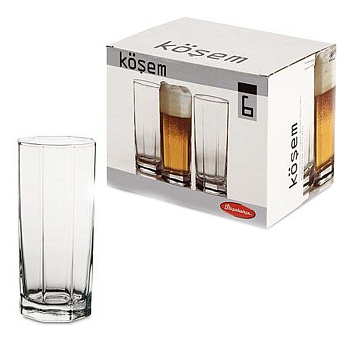 Набор стаканов 6шт. КОСИМ высокие 397мл Набор стаканов 6шт. КОСИМ высокие 397мл