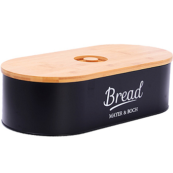 Хлебница с крышкой 44*21*12см   бамбук Хлебница с крышкой 44*21*12см   бамбук