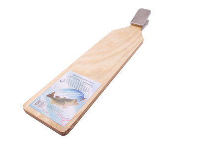 Доска разделочная для рыбы с зажимом 60см