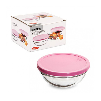 Салатник CHEF'S 17см с крышкой  1.1л