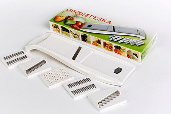 Овощерезка 7 насадок +волна Овощерезка 7 насадок +волна