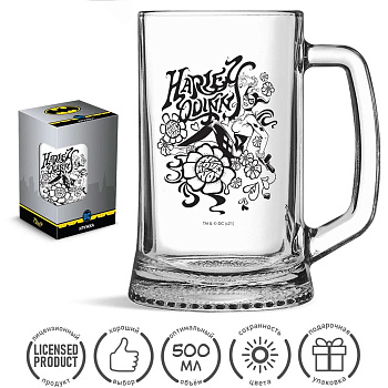 Кружка 500мл "Harley Quinn/Харли Квинн"
