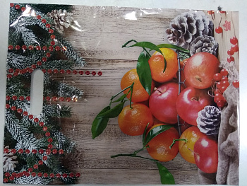 Пакет с вырубной ручкой НГ 38*45