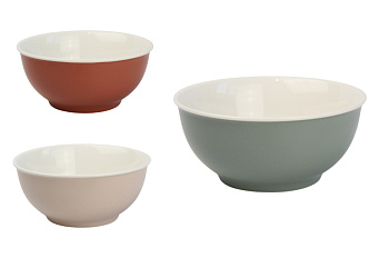 Салатник d14.5 h6.7см 550мл микс