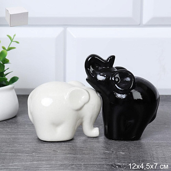 Набор для специй 2пр. Слоны Инь Янь