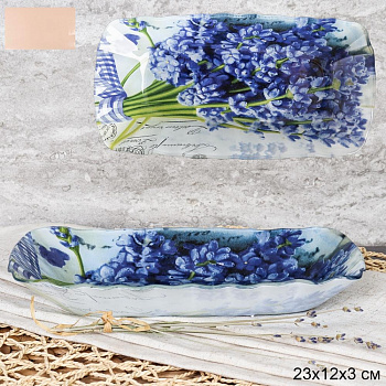 Блюдо прямоугольное глубокое 23см