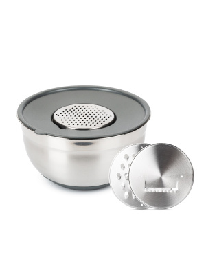 Миска GRATE IT 5л с крышкой 3 терки