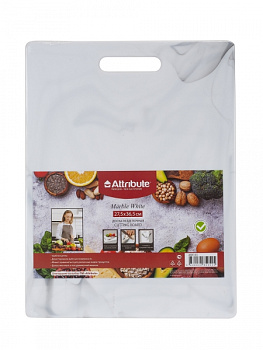 Доска разделочная MARBLE White 27,5 х36,5 см