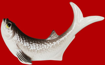 Фигурка декорат. "Чехонь" 10x6x17см