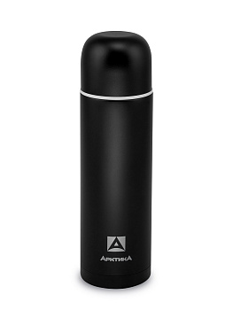 Термос 1л  32ч черный текстурный