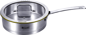 Сотейник  2.7л 24х6.5см PALERMO стеклянная крышка