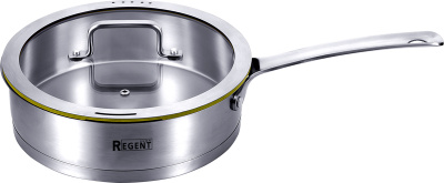 Сотейник  2.7л 24х6.5см PALERMO стеклянная крышка