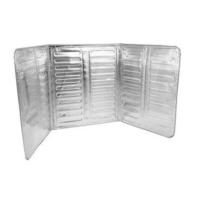 Экран защитный от брызг 32.5*84см алюминий