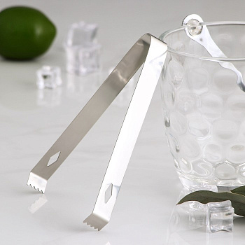 Щипцы для льда 16*1.8см нерж