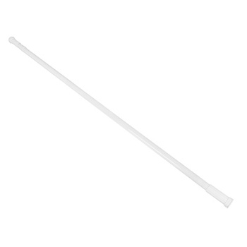 Карниз для ванной 2.6м белый алюм.