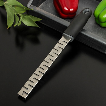 Тёрка  нерж. "Савон" 32см очень крупная