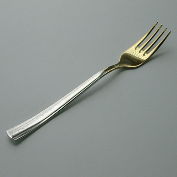 Набор вилок столовых 6шт. "Торжество" М18 с част. золоч.  в карт.уп.