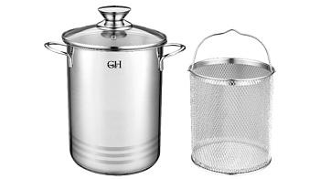 Кастрюля  для спагетти и овощей 3.6л d16 h21см