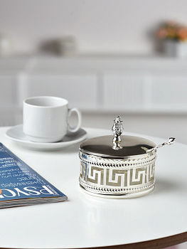 Сахарница с ложечкой Versace 150мл