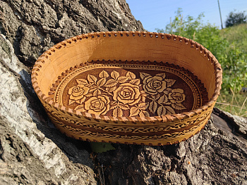 Сухарница Время цветов 25*18.5*6.3см