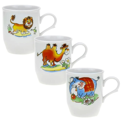 Кружка 210мл "Зоопарк" ф.Русское поле