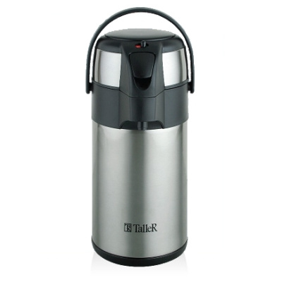 Термос "Бартон" 2.5л c помпой 24ч