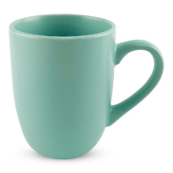 Кружка 320мл голубой матовый