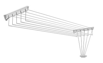 Сушилка настенно-потолочная 8м 10кг 5 прутьев NKSNP1-6