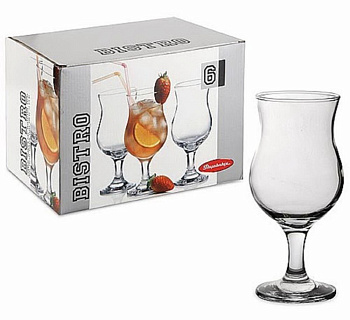 Набор бокалов д/коктейля 6шт. МАДЕРИЯ 375мл Набор бокалов д/коктейля 6шт. МАДЕРИЯ 375мл