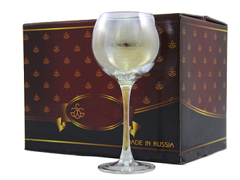 Набор фужеров 210мл 6шт. "Радуга бел." Набор фужеров 210мл 6шт. "Радуга бел."