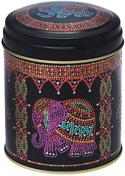 Жест. банка "Индийский слон" d99 h110мм  800мл