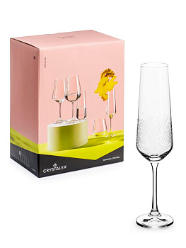 Набор бокалов для шампанского SANDRA Blizzard 6шт 200мл (8)